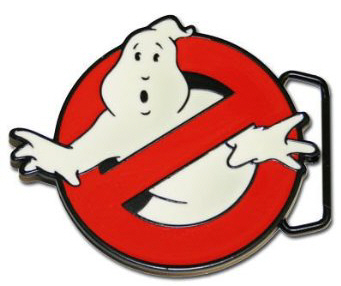 Ghostbusters Buckle Glow in the dark Ghost busters Logo Movie collectible